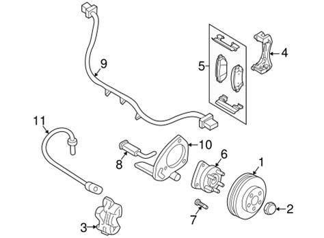 Genuine Pontiac Montana Brake Line 